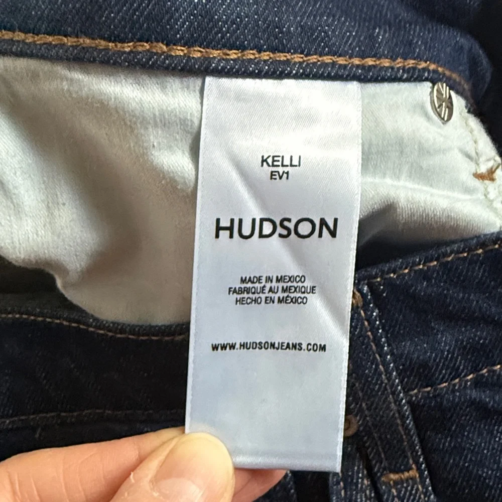 HUDSON Kelli Low-Rise Loose Straight Eve Size: 30 Inseam: 31.5” - Picture 10 of 11